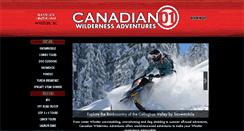 Desktop Screenshot of canadianwilderness.com